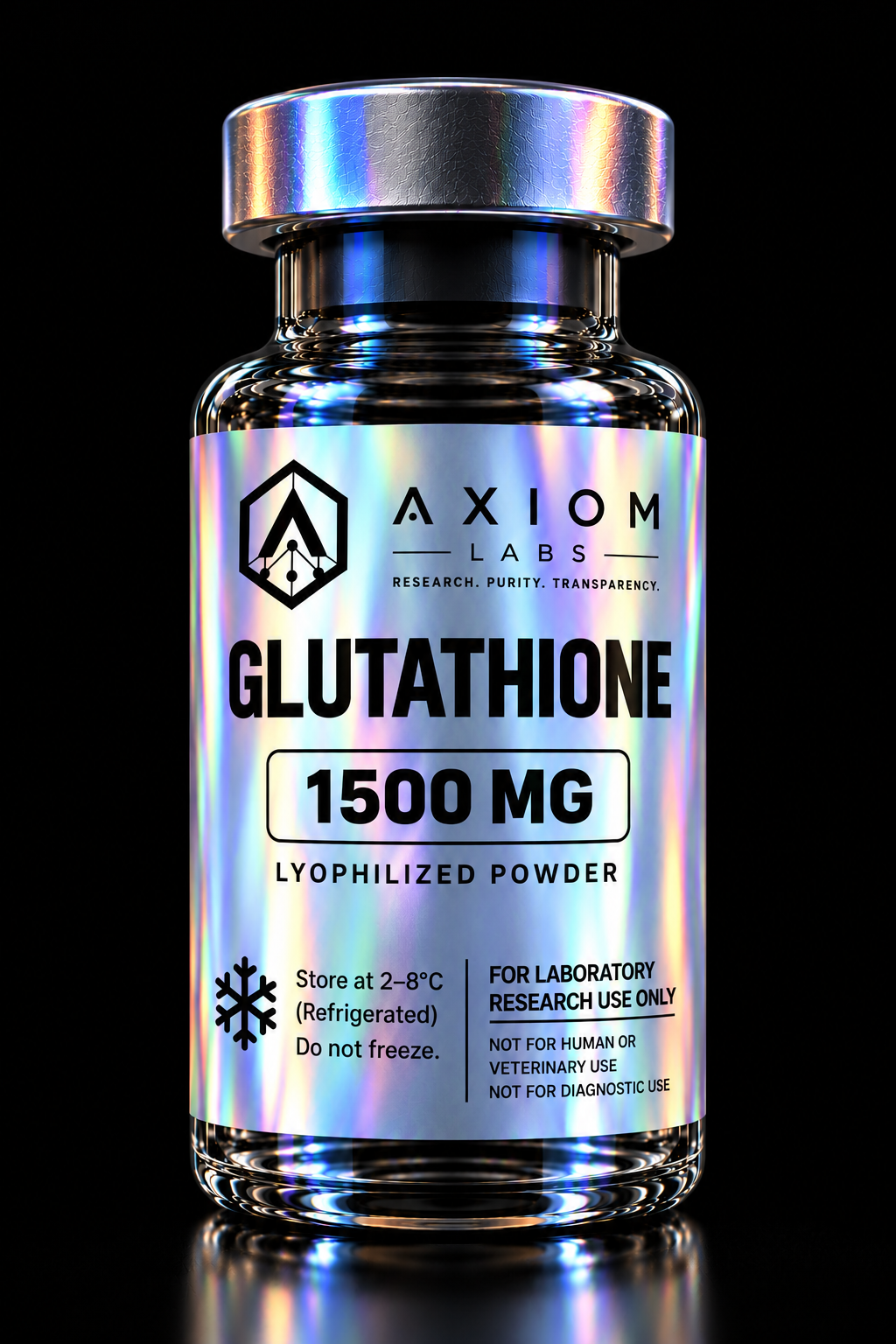 Glutathione research vial